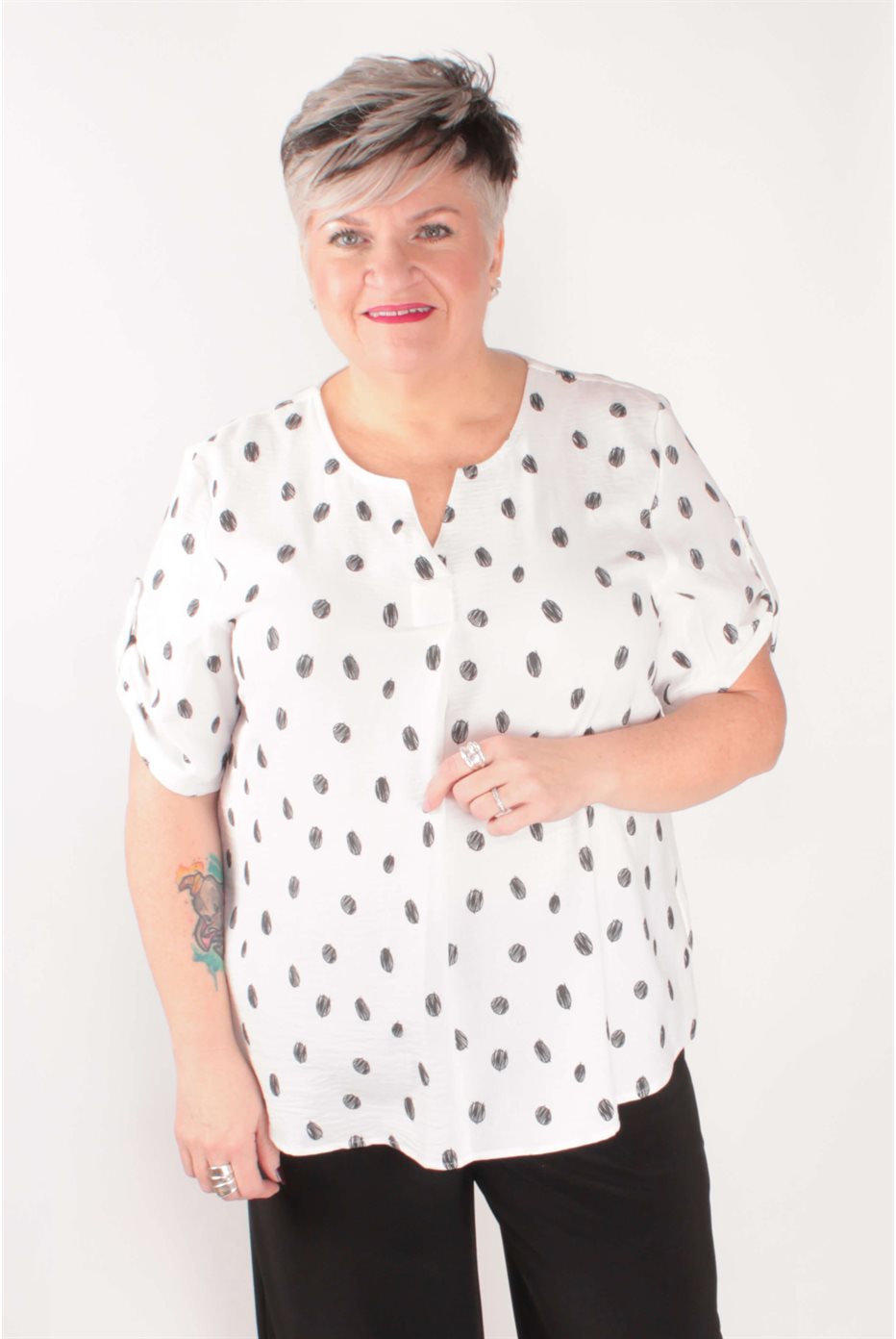 Abstract Ivory Top 
